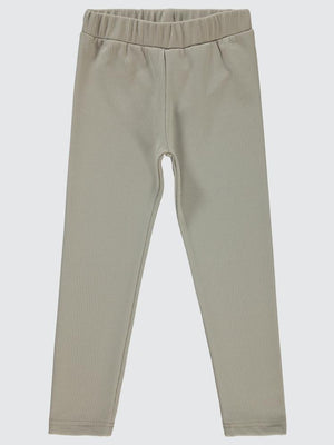 Civil Girls Düz 10-13 Yaş Tayt - Bej