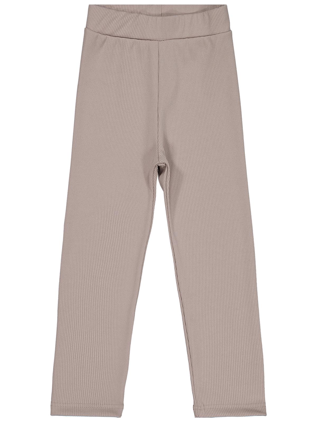 Civil Girls Düz 6-9 Yaş Tayt - Bej