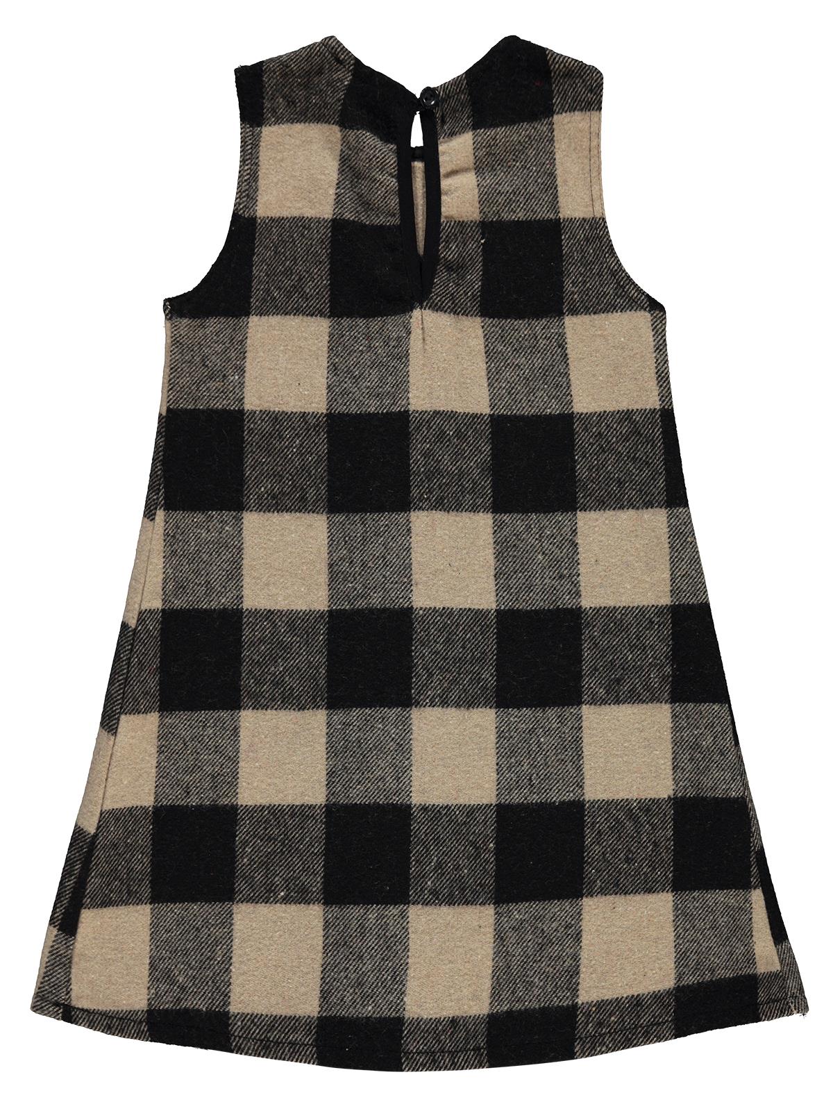 Civil Girls Pileli 10-13 Yaş Elbise - Bej