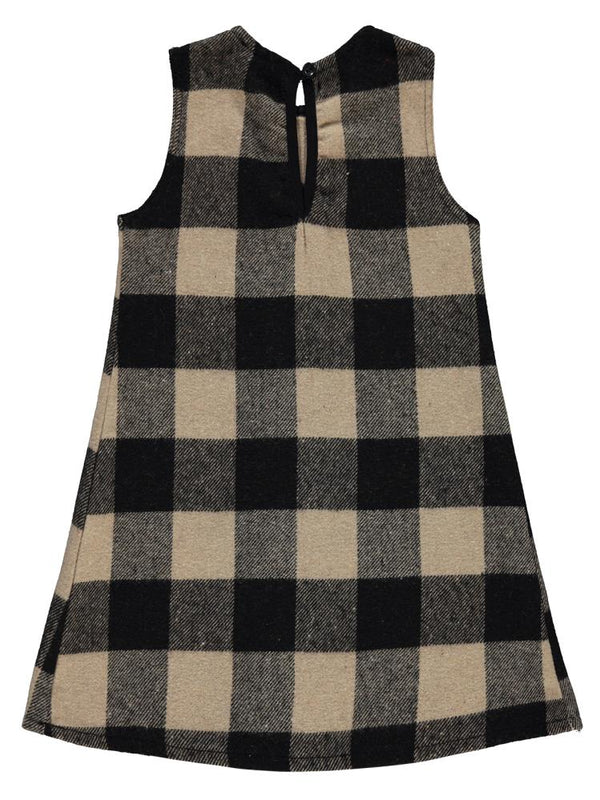 Civil Girls Pileli 10-13 Yaş Elbise - Bej