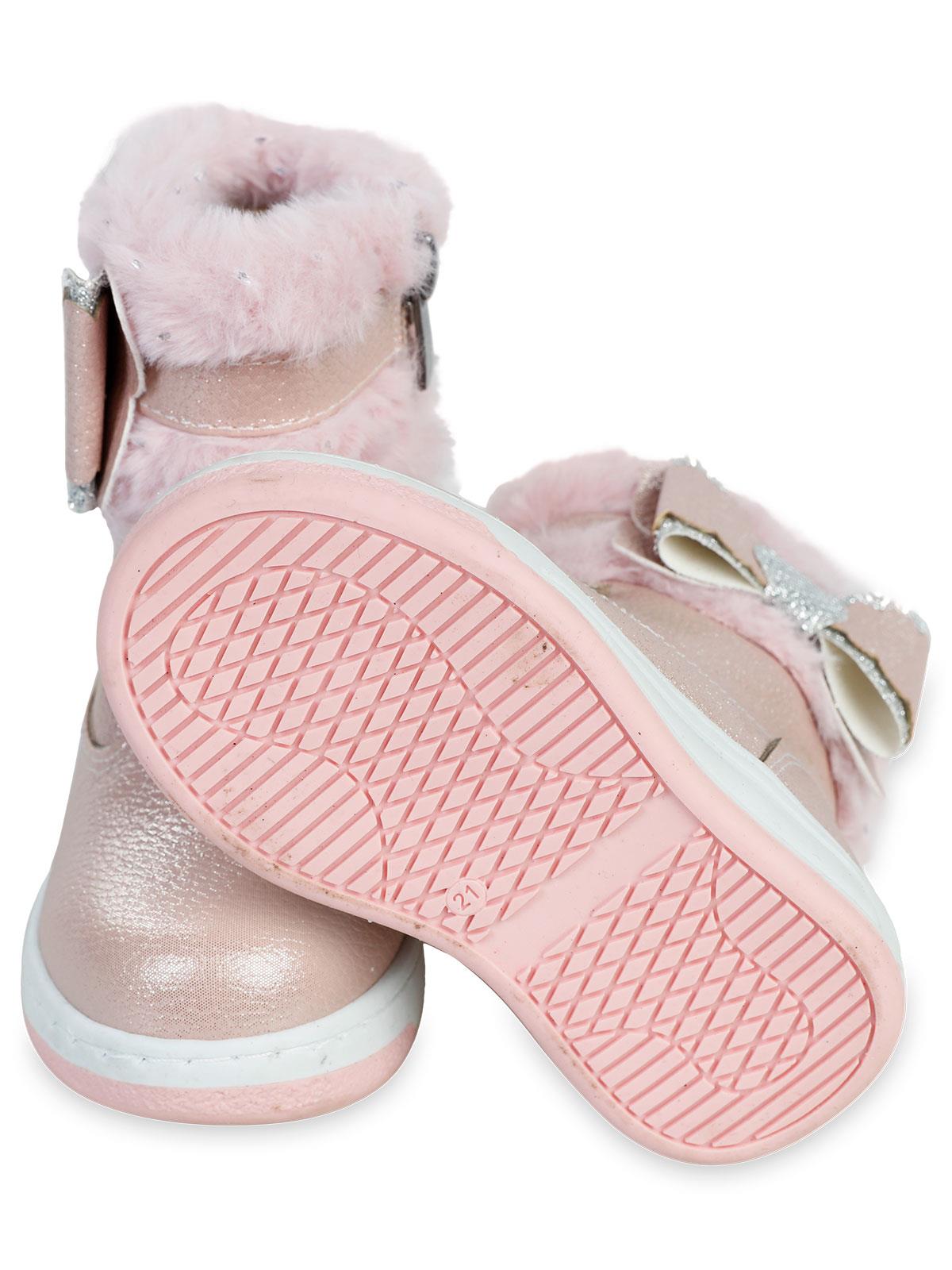 Civil Boots Kürklü Vakko 21-25 Numara Bot ve Çizme - Pudra