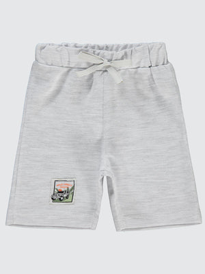 Civil Baby Basic Etiketli 6-18 Ay Kapri - Gri