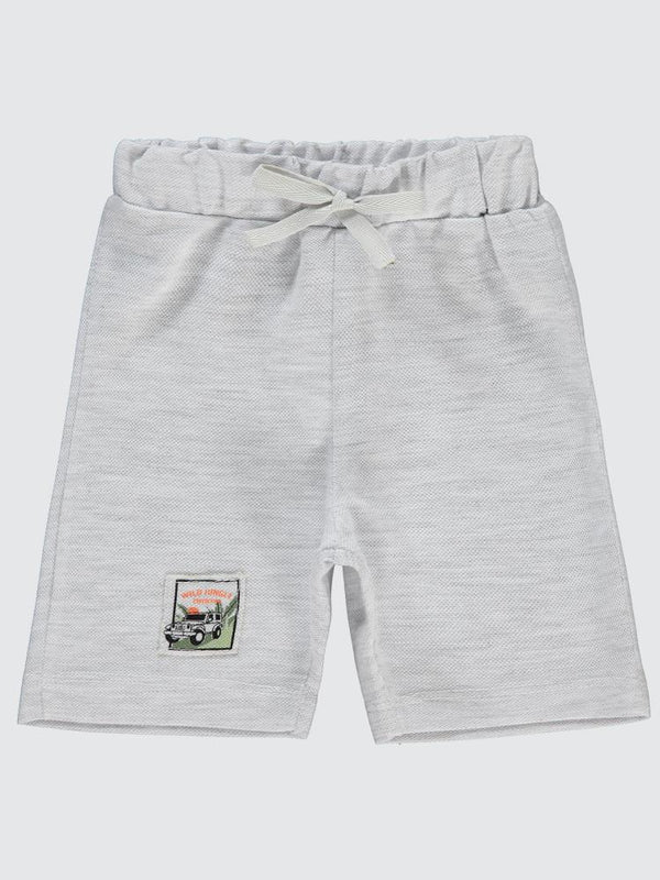 Civil Baby Basic Etiketli 6-18 Ay Kapri - Gri