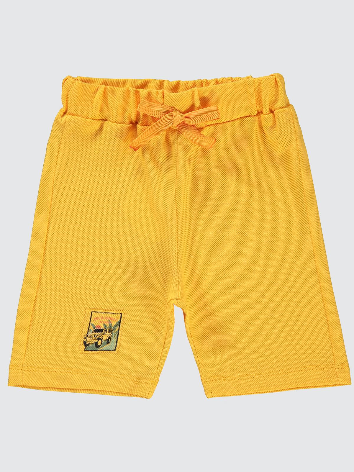 Civil Baby Basic Etiketli 6-18 Ay Kapri - Hardal