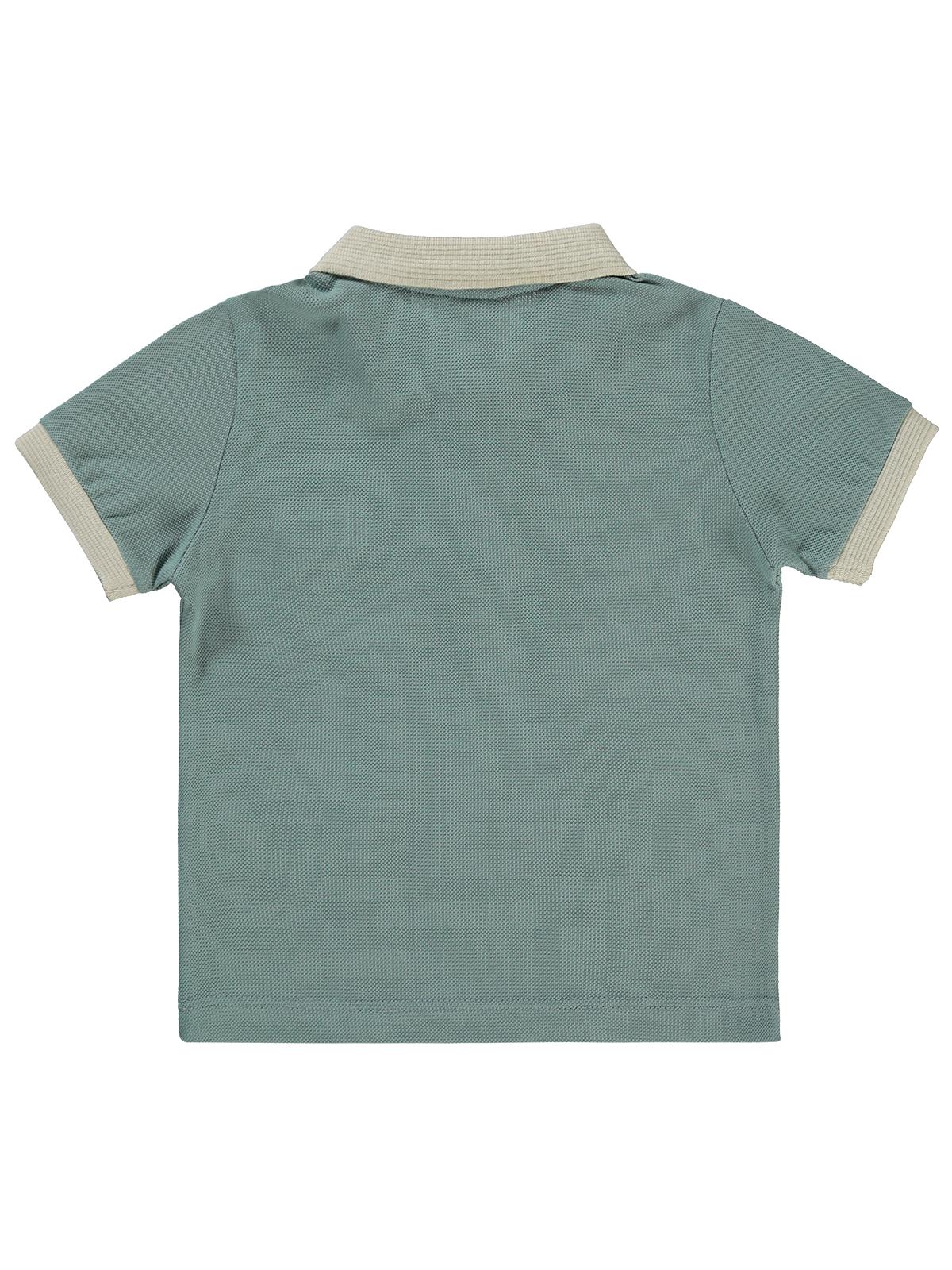 Civil Baby Harf Nakışlı 6-18 Ay Tişört - Mavi