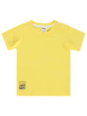 Civil Baby Basic Etiketli 6-18 Ay Tişört - Sarı