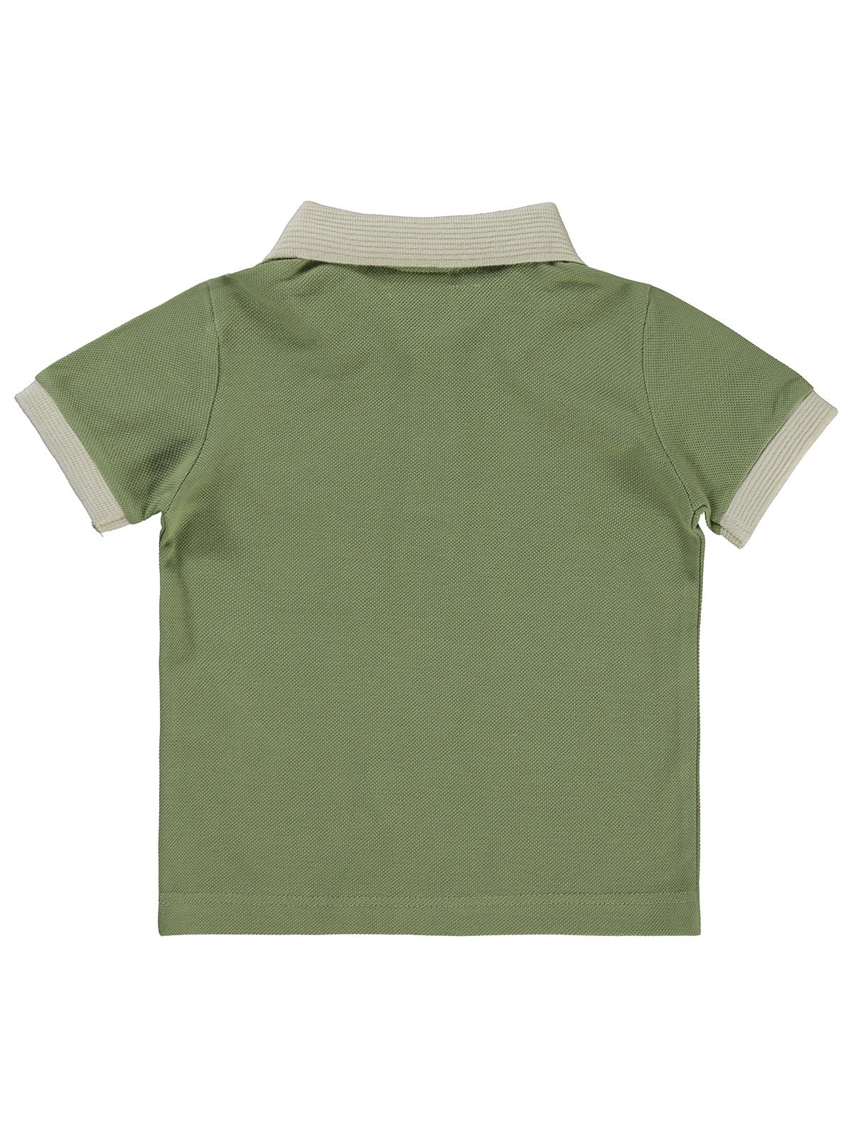 Civil Baby Harf Nakışlı 6-18 Ay Tişört - Yeşil