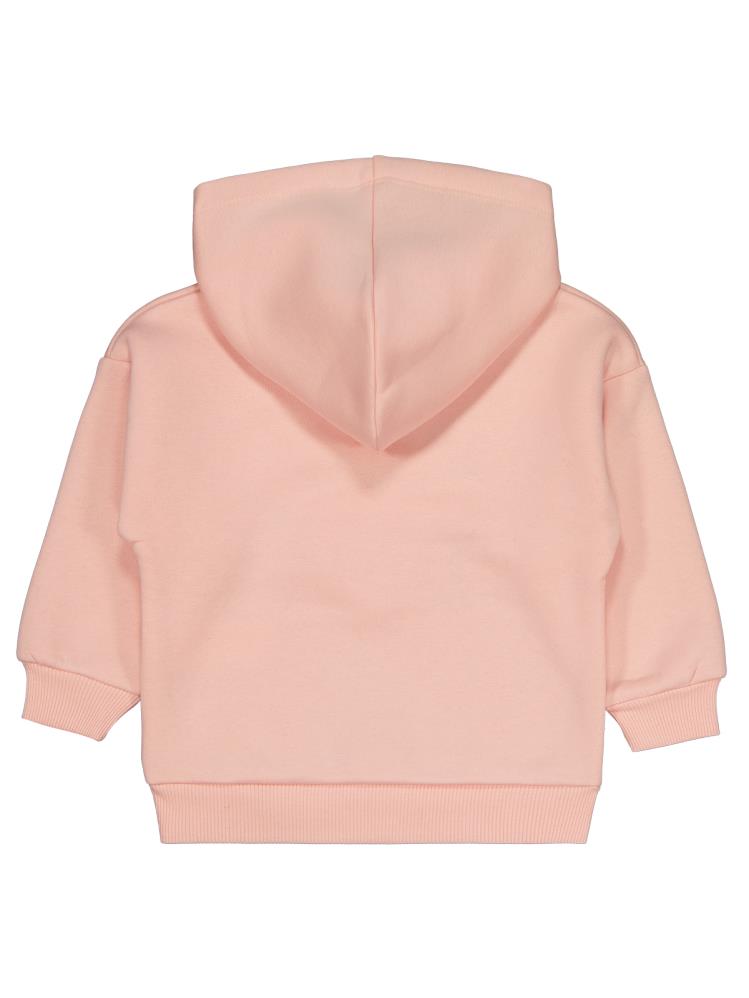 Civil Girls Lovely Baskılı 2-5 Yaş Sweatshirt - Pudra