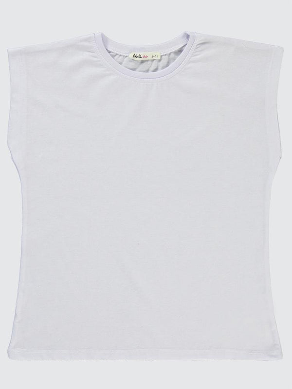 Civil Girls Sahte Cepli 6-9 Yaş Gömlek - Siyah