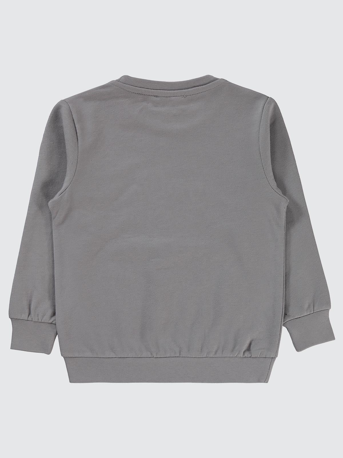Civil Boys Super Baskılı 2-5 Yaş Sweatshirt - Gri
