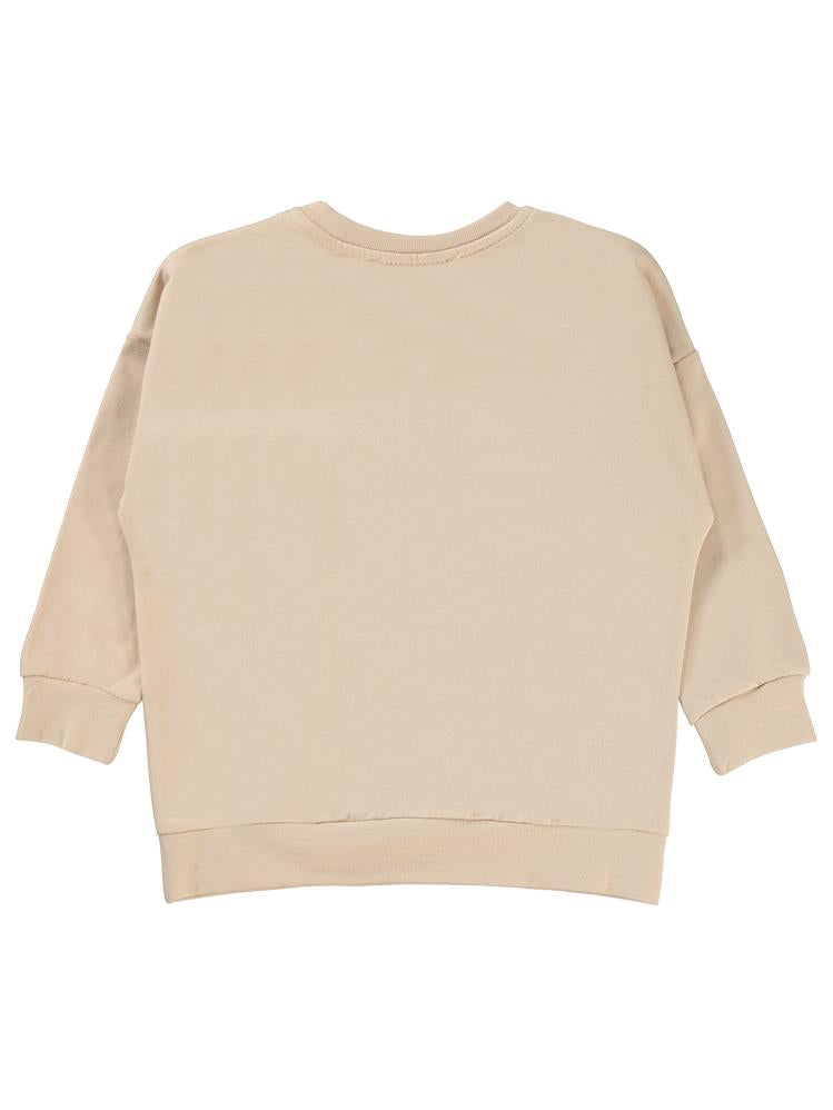 Civil Boys Specıal Mıssıon Fun Baskılı 2-5 Yaş Sweatshirt - Bej