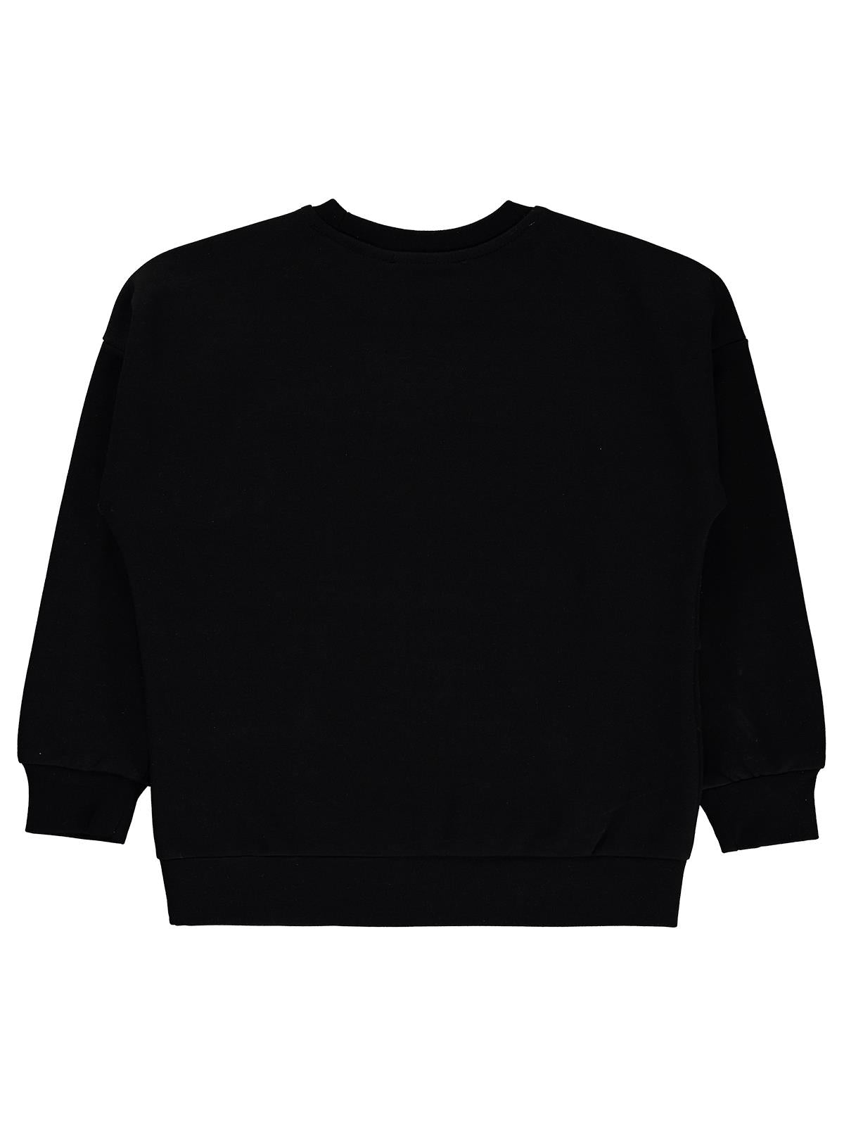 Civil Boys Northern Baskılı 10-13 Yaş Sweatshirt - Siyah