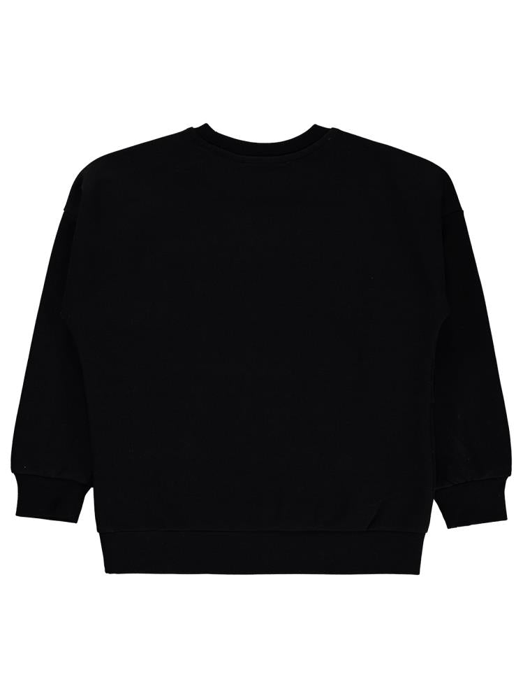 Civil Boys Northern Baskılı 6-9 Yaş Sweatshirt - Siyah