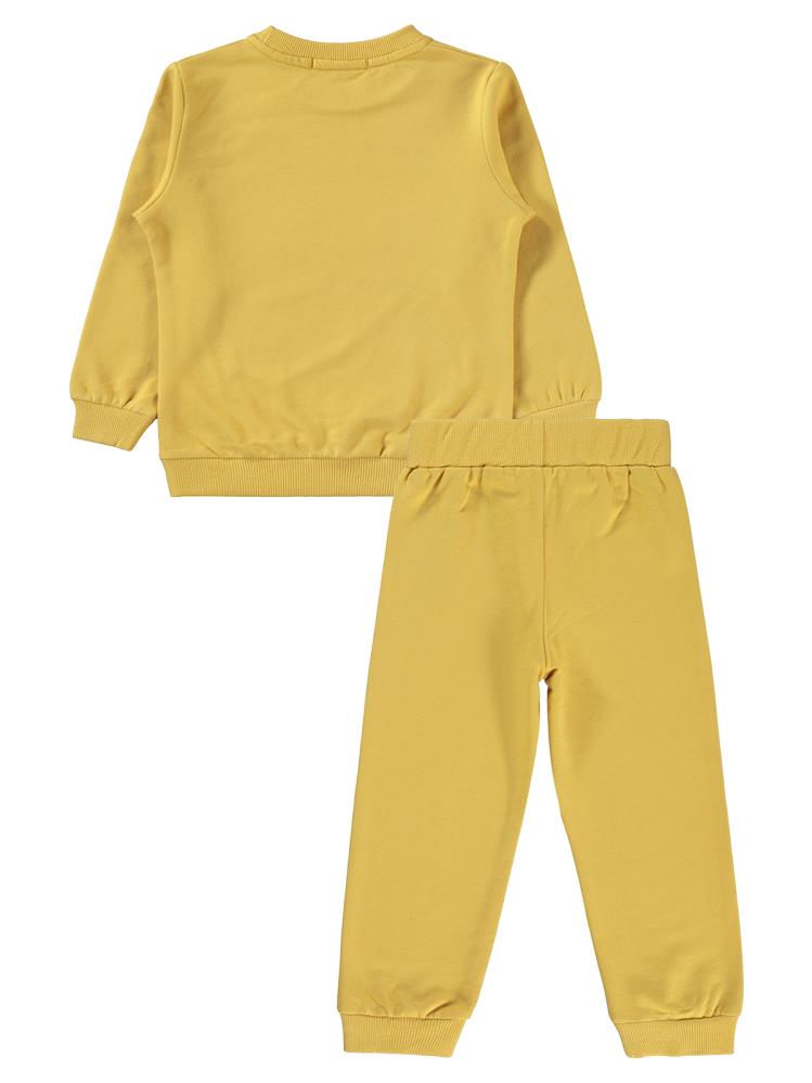 Civil Boys Rebel Baskılı 2-5 Yaş Eşofman Takımı - Hardal