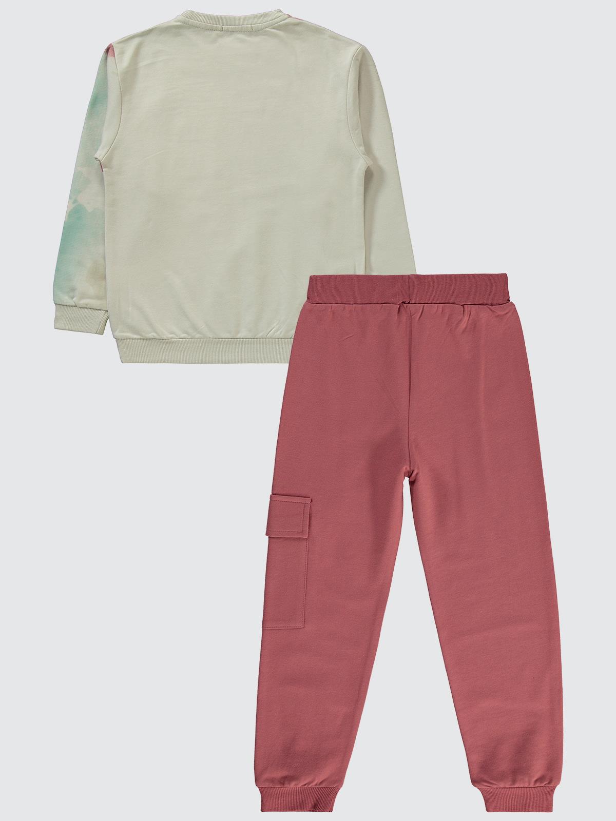 Civil Boys Color Expert Baskılı 6-9 Yaş Eşofman Takımı - Bordo