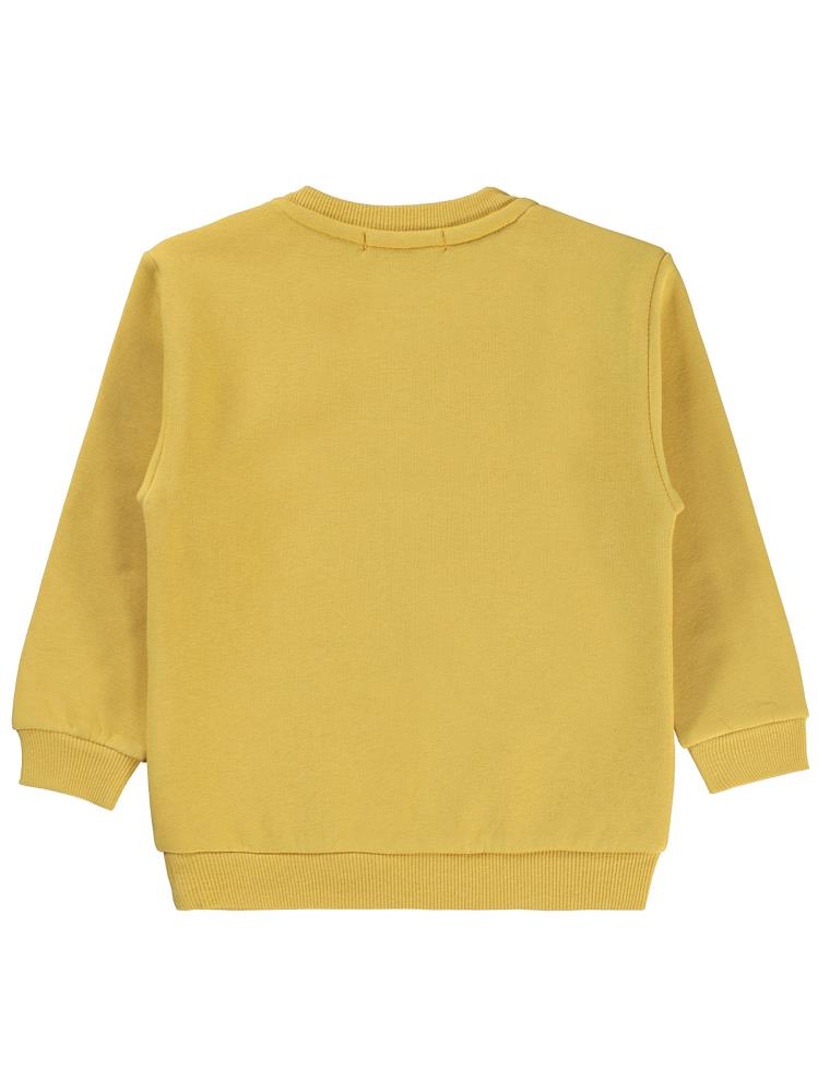 Civil Boys Vild Savage Baskılı 2-5 Yaş Sweatshirt - Hardal