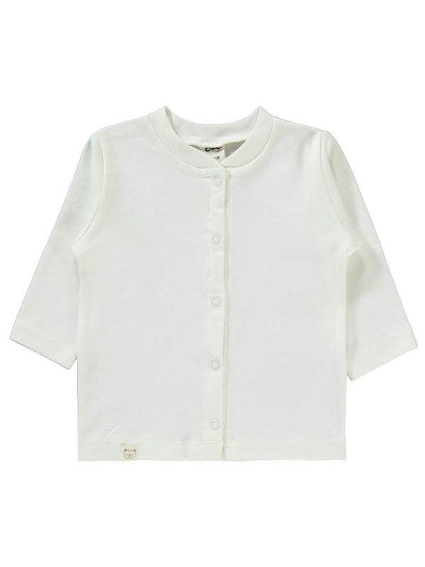 Civil Baby Düz 1-6 Ay Pijama Takımı - Ekru