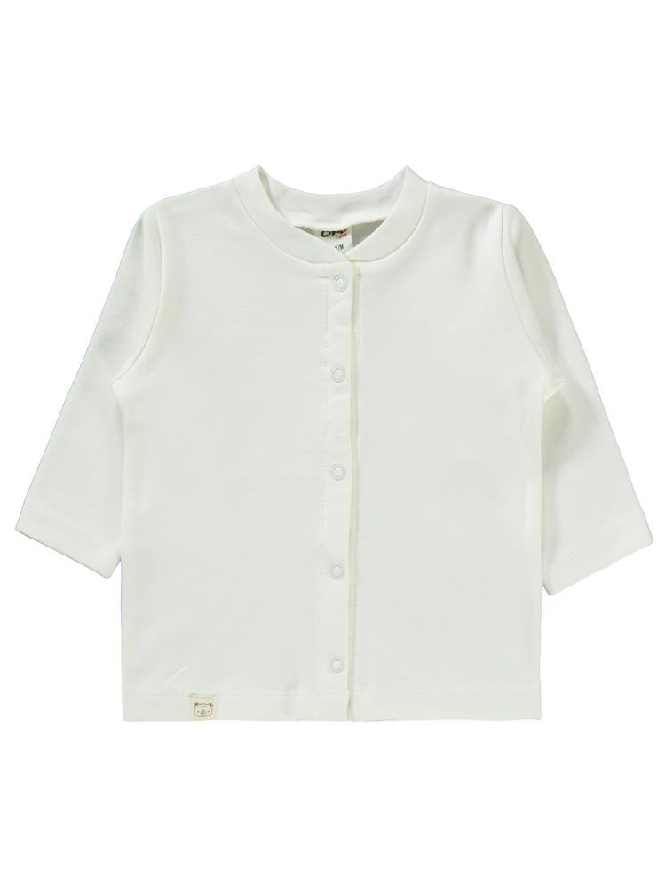 Civil Baby Düz 1-6 Ay Pijama Takımı - Ekru