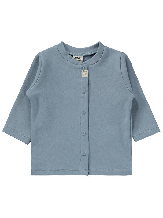 Civil Baby Düz 1-6 Ay Pijama Takımı - Mavi