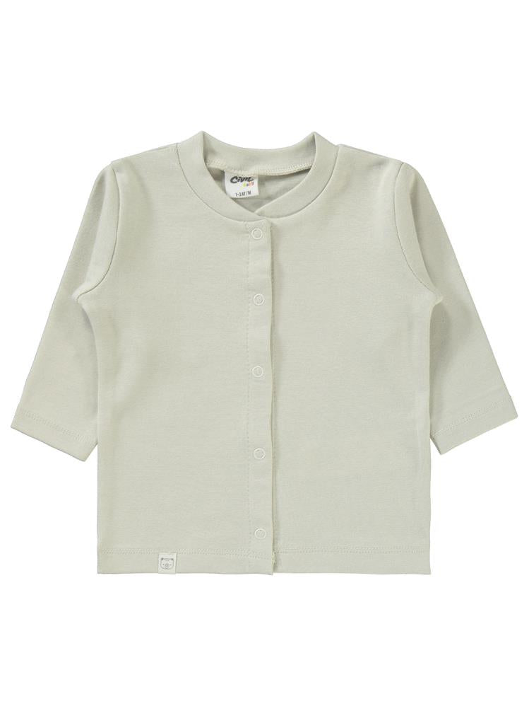 Civil Baby Düz 1-6 Ay Pijama Takımı - Bej