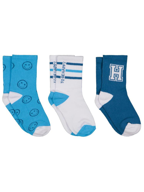 Civil Boys To Be Happy 3'lü 2-12 Yaş Erkek Soket Çorap