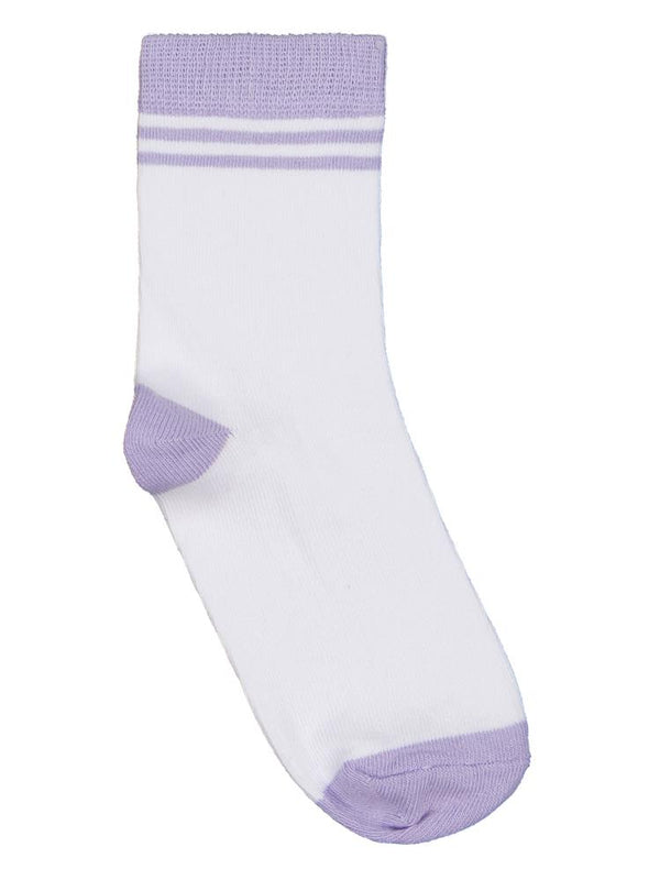 Civil Girls Basic Çift Çizgili 3'lü 2-12 Yaş Kız Soket Çorap