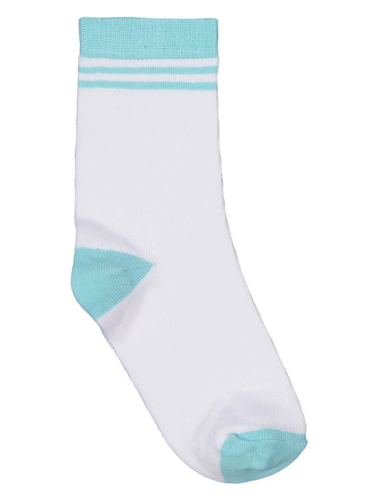 Civil Girls Basic Çift Çizgili 3'lü 2-12 Yaş Kız Soket Çorap