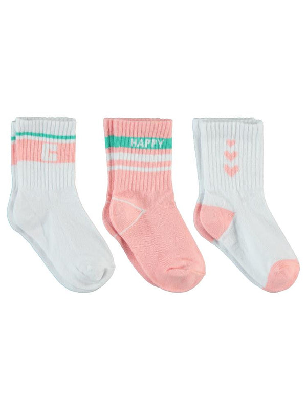 Civil Girls Happy 3'lü 2-12 Yaş Kız Soket Çorap
