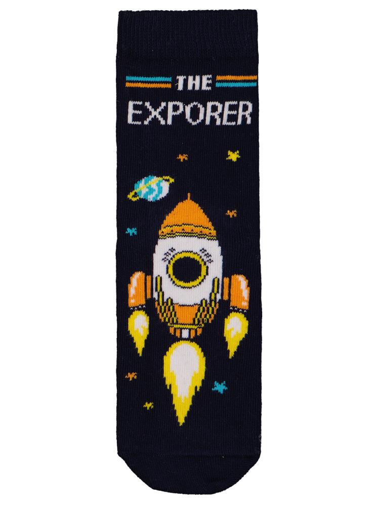 Civil Boys Space 3'lü 2-12 Yaş Erkek Soket Çorap