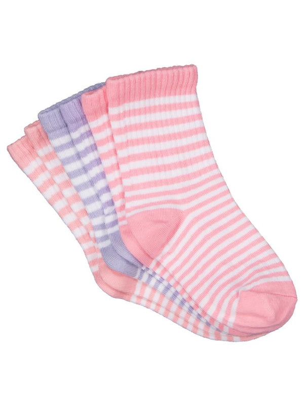 Civil Girls Çizgili 3'lü 2-12 Yaş Kız Soket Çorap