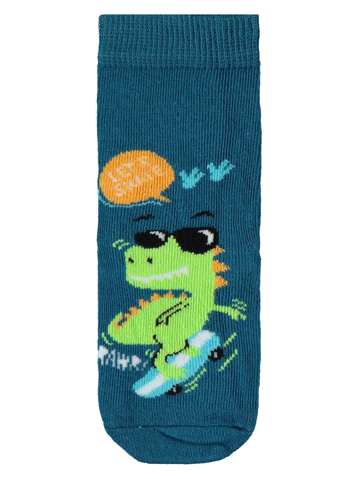 Civil Boys Just Dino 3'lü 2-12 Yaş Erkek Soket Çorap