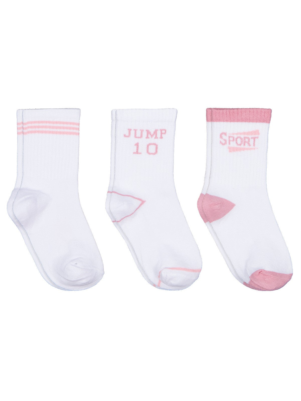 Civil Girls Sport 3'lü 2-12 Yaş Kız Soket Çorap