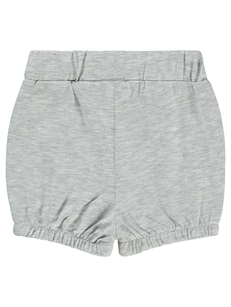 Civil Baby Paça Lastikli 6-18 Ay Kız Şort - Gri