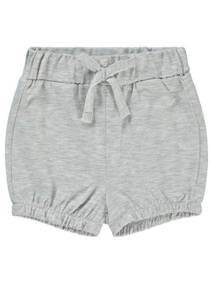 Civil Baby Paça Lastikli 6-18 Ay Kız Şort - Gri