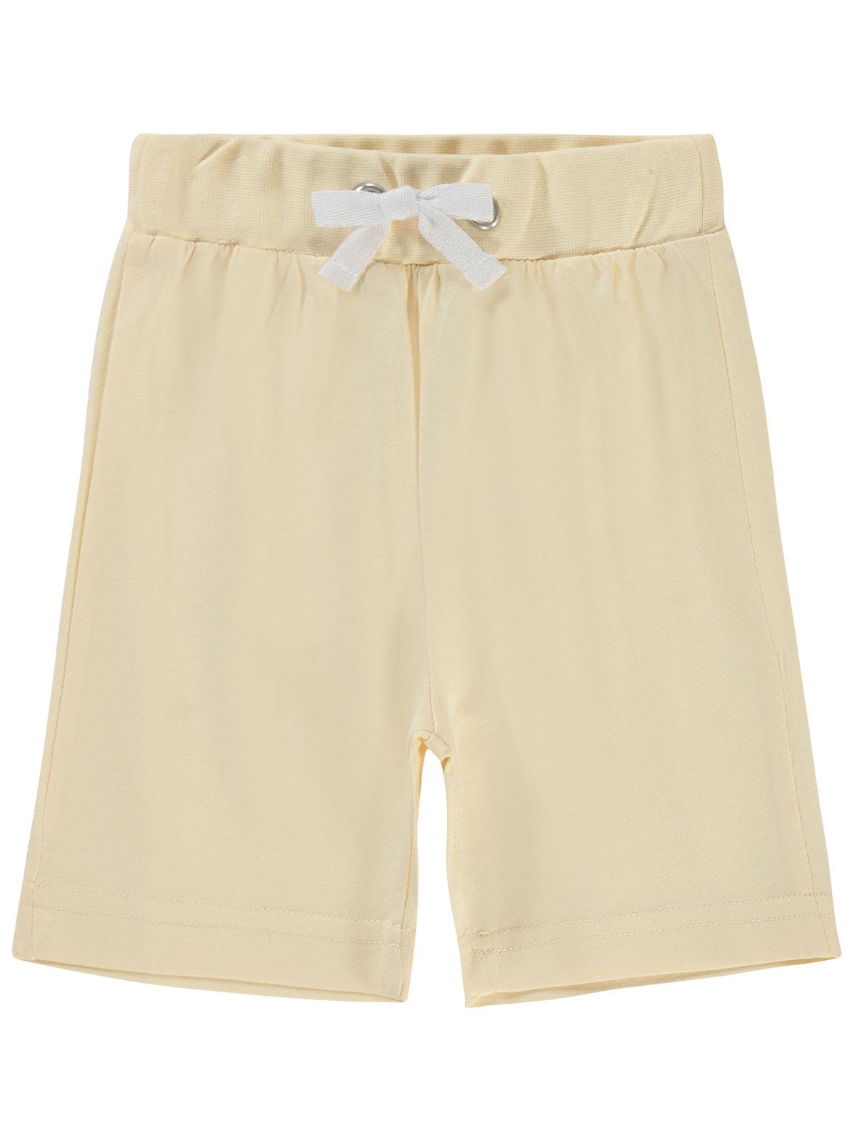 Civil Baby Ribanalı 6-18 Ay Erkek Kapri - Bej