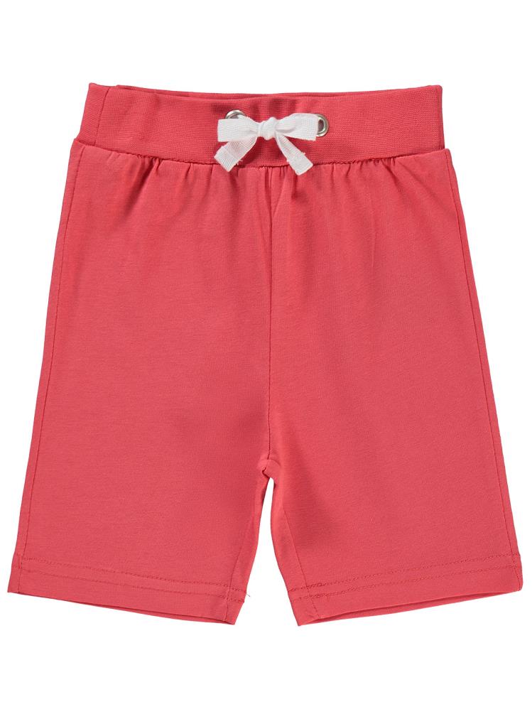 Civil Baby Ribanalı 6-18 Ay Erkek Kapri - Kırmızı