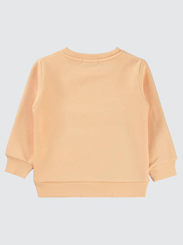 Civil Girls Milk Baskılı 2-5 Yaş Sweatshirt - Turuncu