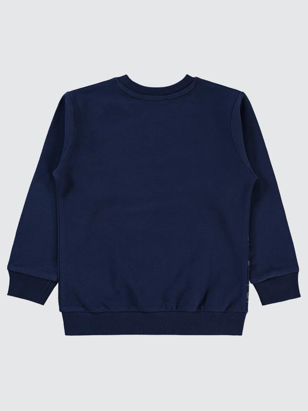 Civil Boys Street Skate Baskılı 2-5 Yaş Sweatshirt - Lacivert