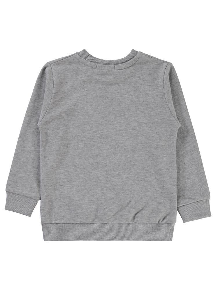 Civil Boys Street Skate Baskılı 2-5 Yaş Sweatshirt - Gri