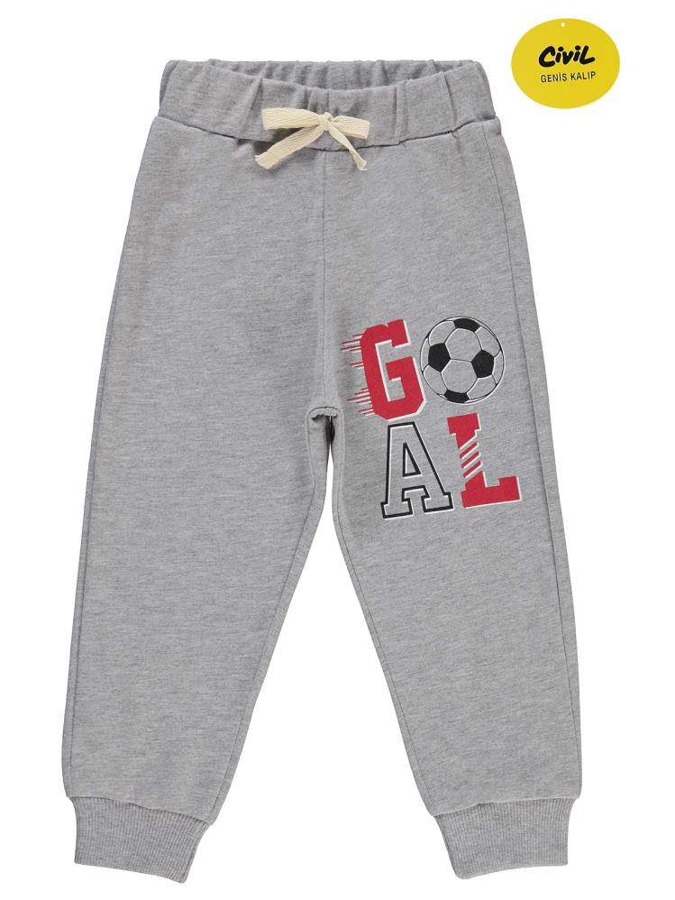 Civil Boys Erkek Çocuk Eşofman Altı 2-5 Yaş - Gri