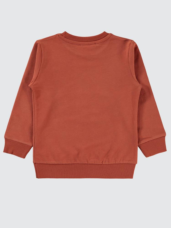 Civil Boys Play Hard 2-5 Yaş Sweatshirt - Turuncu