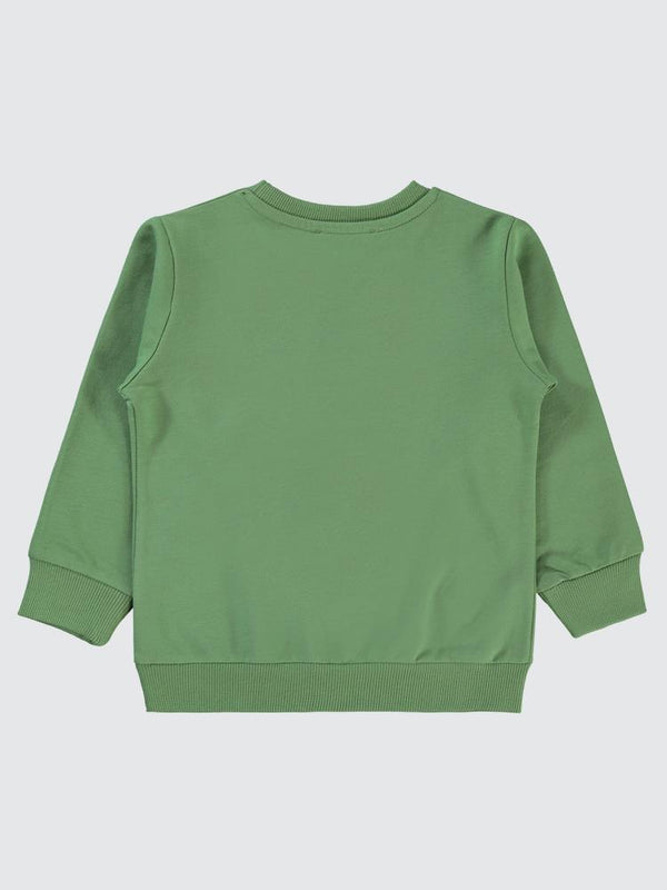 Civil Boys Gamer Over Baskılı 2-5 Yaş Sweatshirt - Yeşil