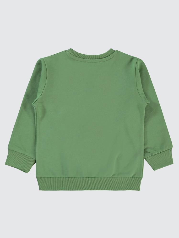 Civil Boys Gamer Over Baskılı 2-5 Yaş Sweatshirt - Yeşil