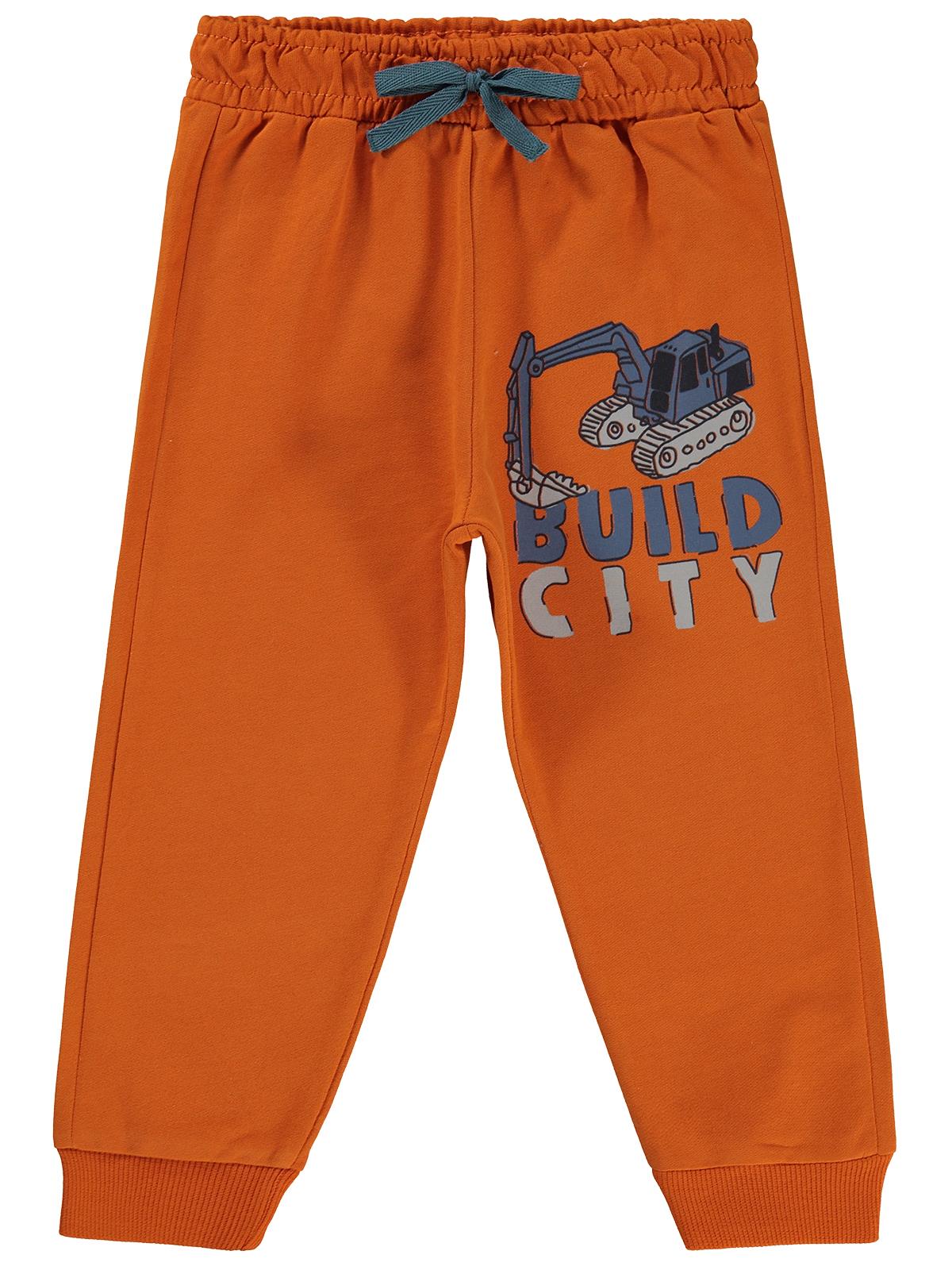 Civil Boys Erkek Çocuk Eşofman Altı 2-5 Yaş  - Turuncu