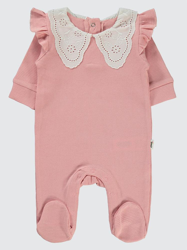Civil Baby Yaka Dantelli 1-9 Ay Tulum - Pembe