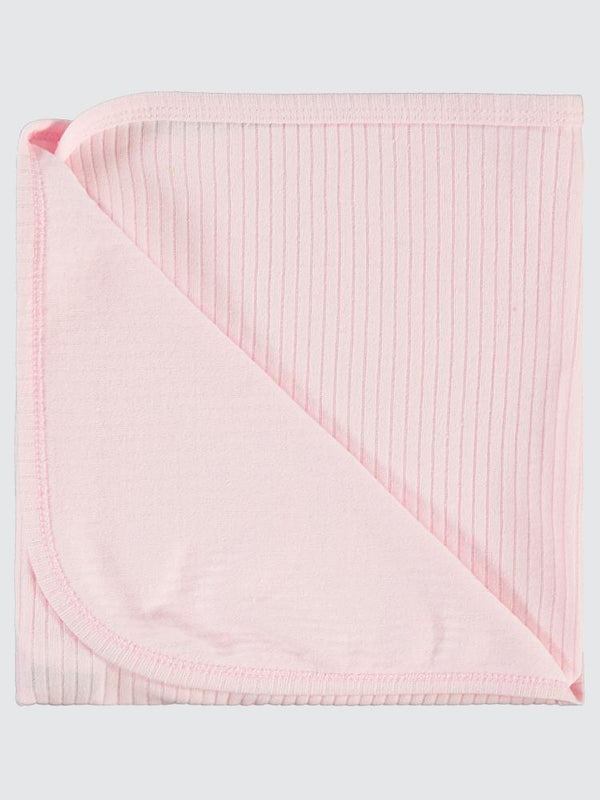 Civil Baby Çizgili Kumaş Etiketli Battaniye - Pembe