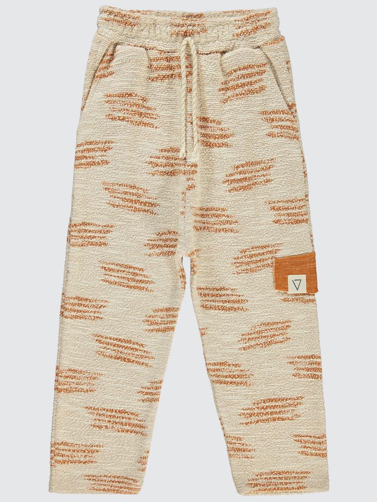 Civil Boys Süs Cep Kapaklı 6-9 Yaş Eşofman Altı - Hardal