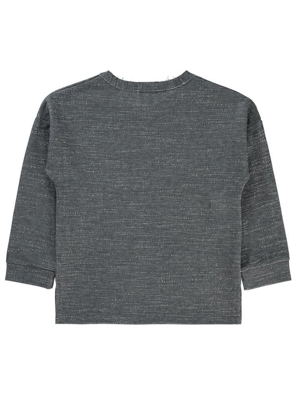 Civil Boys Düz Cepli 6-9 Yaş Sweatshirt - Gri