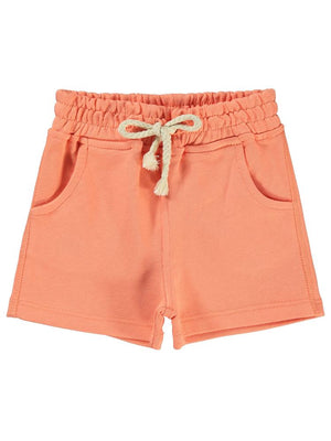 Civil Baby Basic Karyoka Dikişli 6-18 Ay Şort - Turuncu