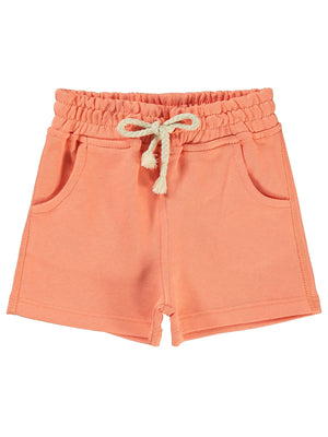 Civil Baby Basic Karyoka Dikişli 6-18 Ay Şort - Turuncu